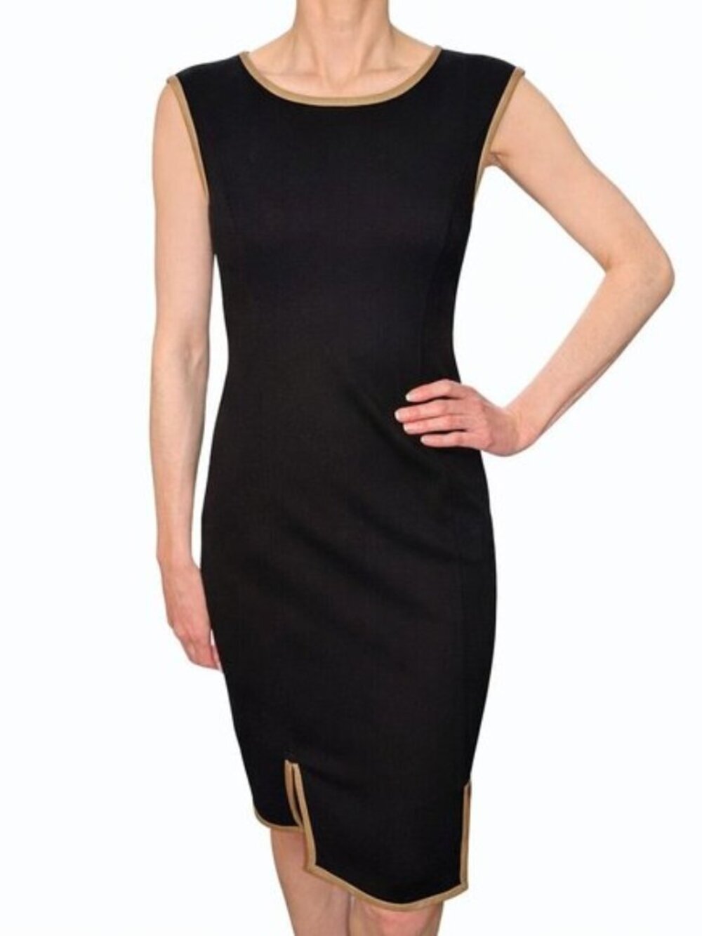 Club Monaco Black Midi Dress Size 0